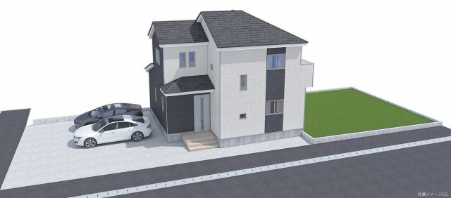 【完成予想図】 | 沼津市大塚66番　新築一戸建て　全1棟