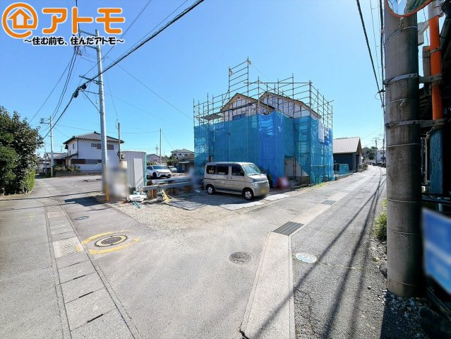 【前面道路含む現地写真】 | 沼津市大塚66番　新築一戸建て　全1棟