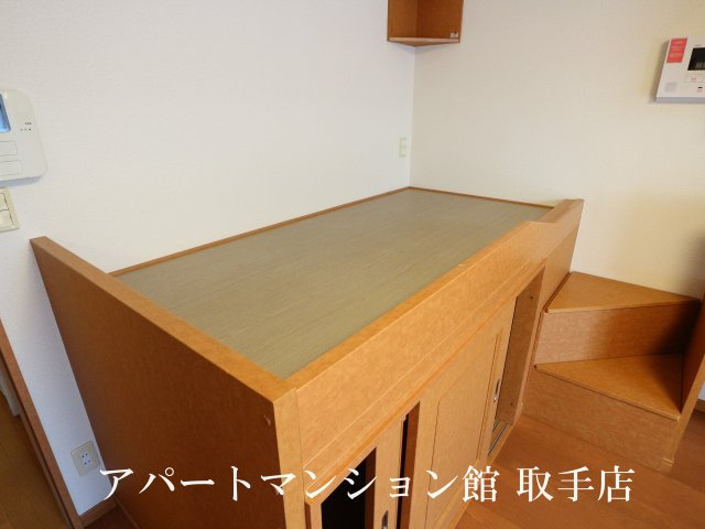 レオパレスサンハイムの寝室