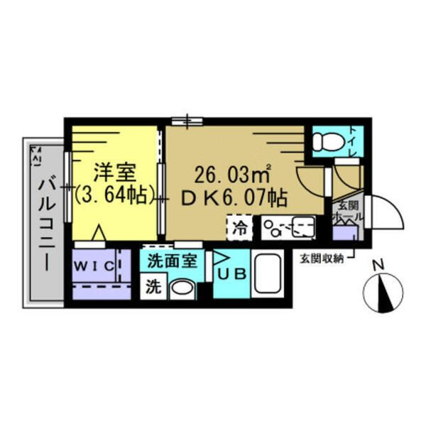 グランディールの間取り