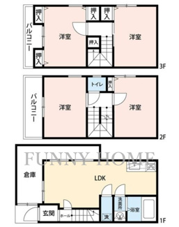 【間取り】 | シティパーク駒場