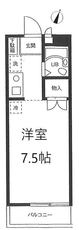 ル・クール西落合 の間取り