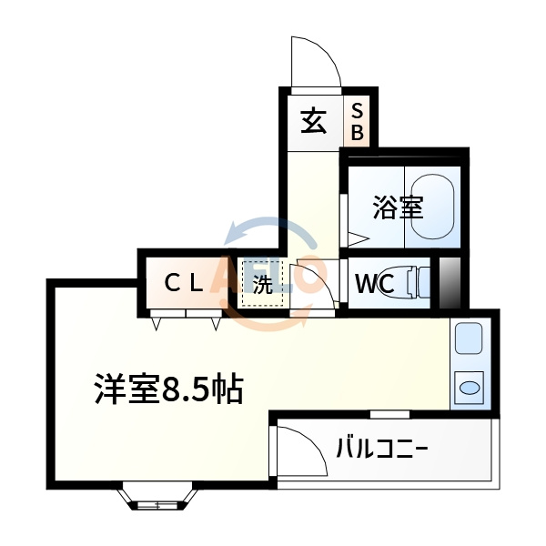 カルム香川の間取り|カルム香川　間取り