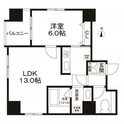 エスペランサＫ錦糸町の間取り