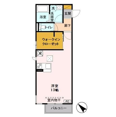 ラビネ和光の間取り