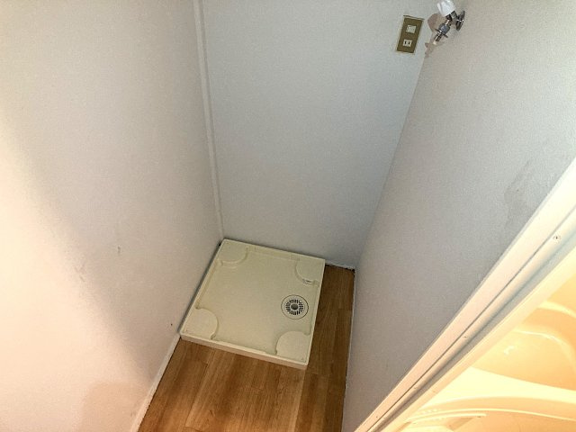 ドミールサニー緑町テラスの洗面所|室内洗濯機置き場