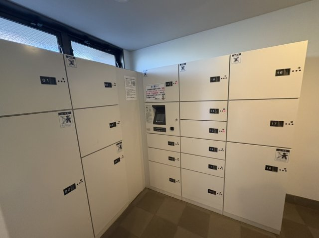 ガーデンプラザ新検見川5番館の設備|様々な大きさの宅配ボックス
