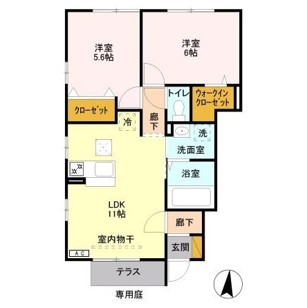 サンボナールの間取り