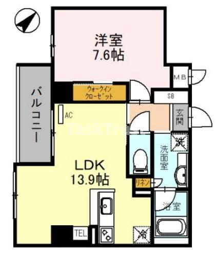 【間取り】 | レジデンス富貴屋
