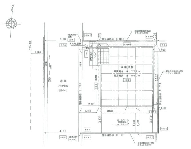 三郷市　彦川戸1丁目　中古戸建の区画図|区画図です