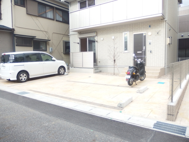 岡崎市柱曙１丁目の一戸建ての駐車場