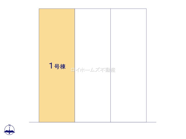 【区画図】 | 名古屋市中川区広田町３丁目62『仲介料無料』新築戸建て | 1号棟