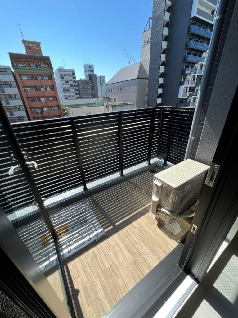 メイクス矢場町Ⅱ　名古屋市賃貸　仲介手数料無料のバルコニー|バルコニー
