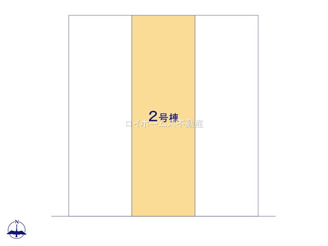 【区画図】 | 名古屋市中川区広田町３丁目62『仲介料無料』新築戸建て | 2号棟