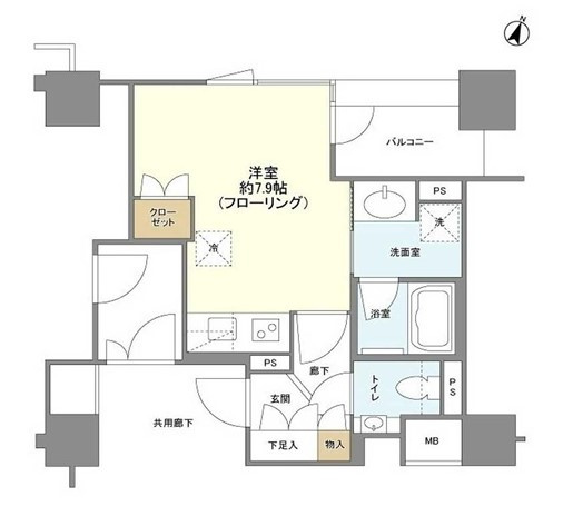 【間取り】 | クレビア戸塚 | 戸塚駅徒歩4分！分譲マンション！