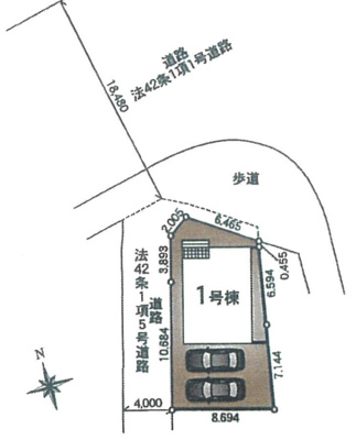 【区画図】 | 新築　JR横浜線　京王相模原線　橋本駅　二本松