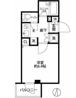 【間取り】 | リガーレ本所吾妻橋