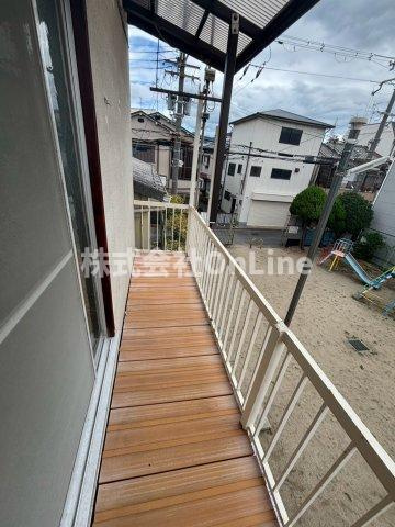 【バルコニー】 | 若江東町1丁目貸家