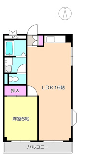【間取り】 | ピレネ園田　３０１