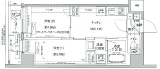 【間取り】 | アイル　プレミアム向島イースト