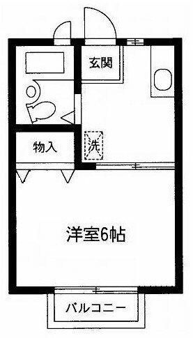 カサティントの間取り