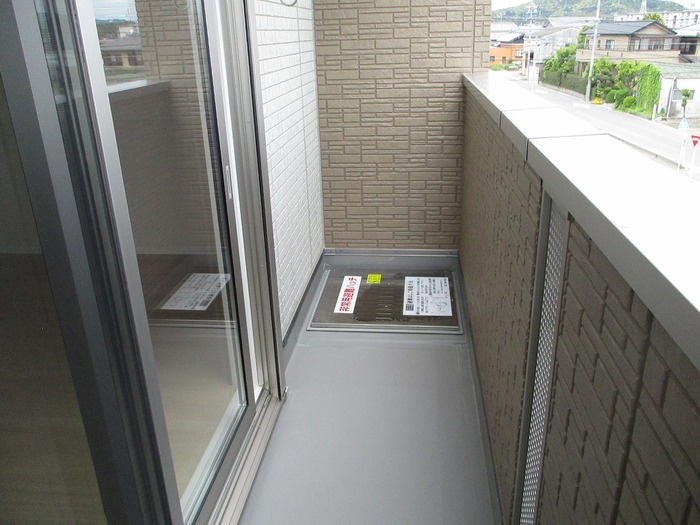 メゾンソレイユのバルコニー