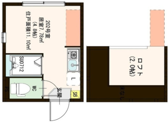 ハーモニーテラス イーストの間取り