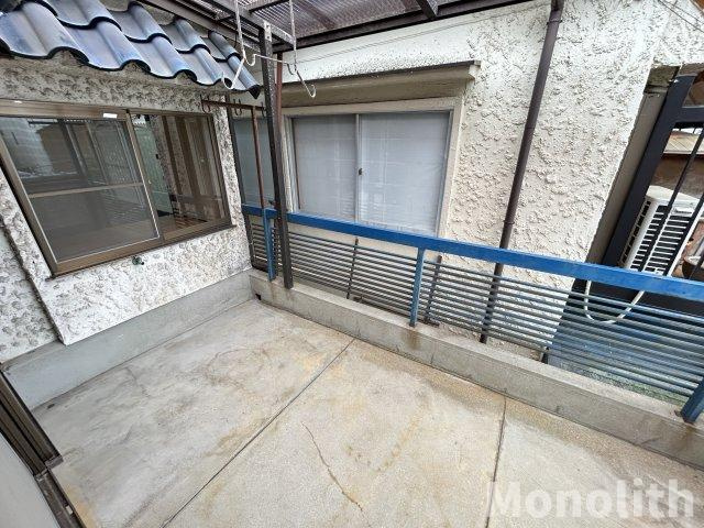 堺市中区深阪二丁貸家のバルコニー