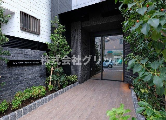 Le'aMARKS横濱弐番館のエントランス