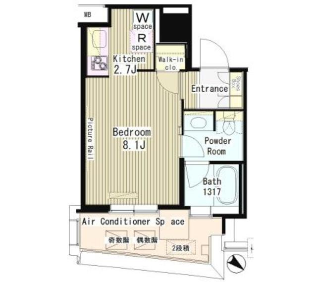 ＭＹ　ＴＯＷＥＲ　ＲＥＳＩＤＥＮＣＥの間取り