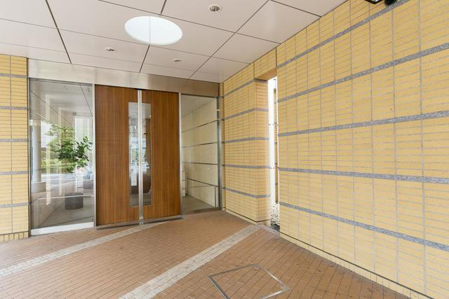 芝浦アイランド　ケープタワーのエントランス|清潔なエントランスです