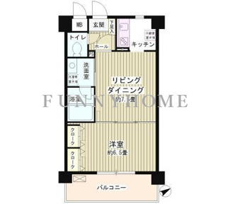 【間取り】 | ルミエール祐天寺