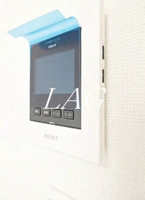 【セキュリティ】 | ライブズ品川 | モニターつきインターホンです。