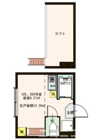 【間取り】 | サヴォイ赤羽
