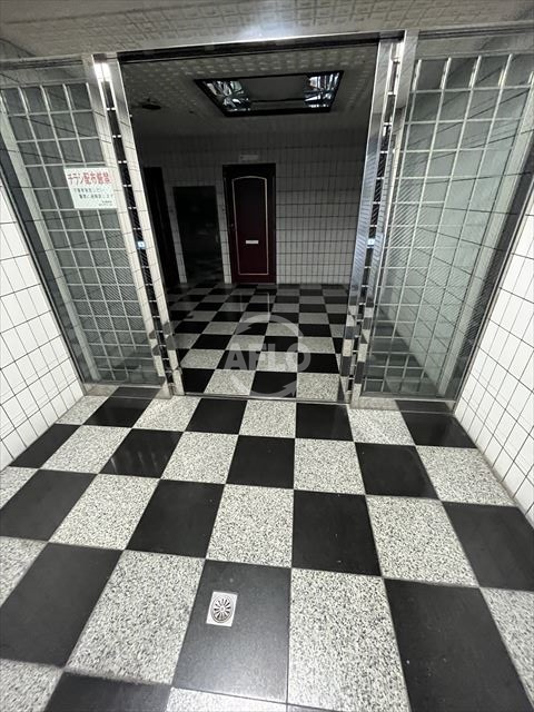 グローリーハイツ東成のロビー|グローリーハイツ東成　ロビー