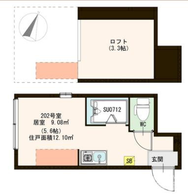 【間取り】 | ハーモニーテラスK赤羽