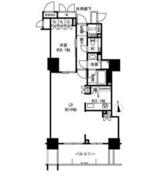 プレミストタワー大阪上本町　真田山小学校区の間取り|プレミストタワー大阪上本町　間取り