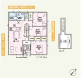 新築　高崎市箕郷町上芝　3号棟