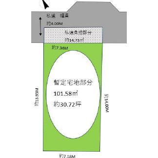 【土地図】 | 船橋市松が丘4丁目　売地