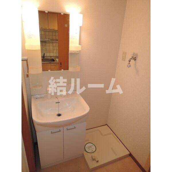 板橋区成増３丁目の賃貸マンションの洗面所
