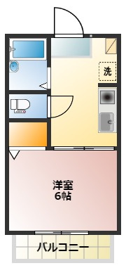 【間取り】 | フレグランス東戸塚 | 1人暮らしに最適な間取り！