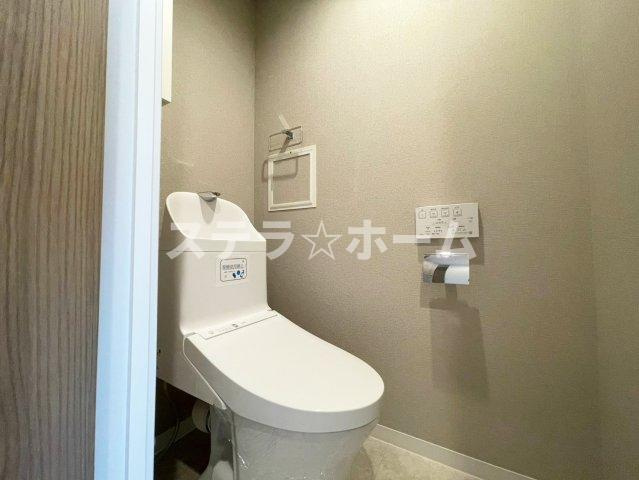 アンビエント千里山のトイレ|清潔感のあるトイレです