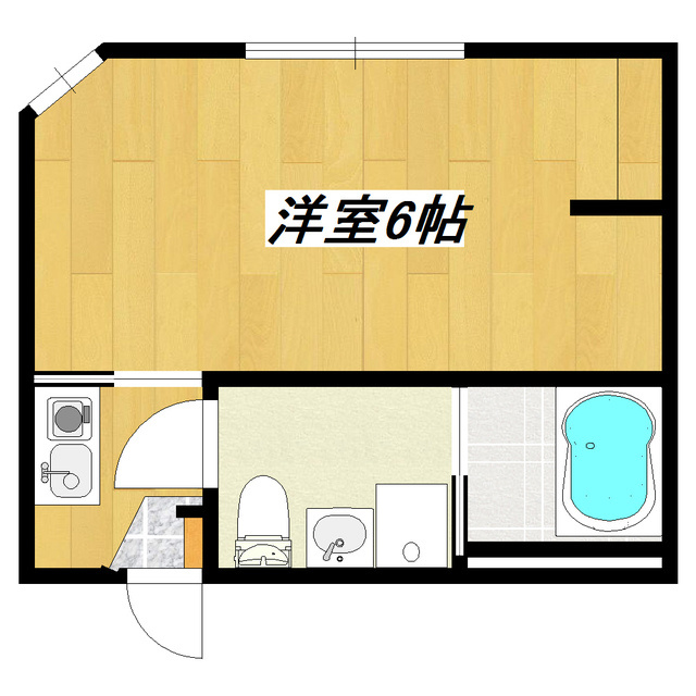 ＣｏｔｔｏｎＷｅｌｌ・Ｍの間取り|間取図です。