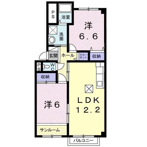 リフォーム（103号室）２ＬＤＫ