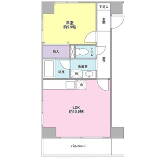 【間取り】 | プロスペクト入谷 | 間取りです。