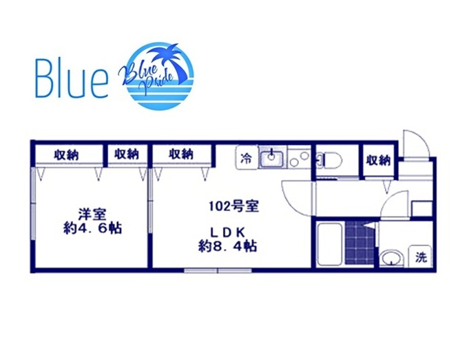【間取り】 | シャルムソレイユ２