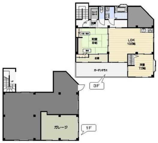 【間取り】 | 八王子上野町マンション