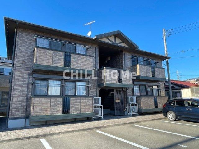 前橋市天川町のアパートの外観|当社、チルホームのHPもご覧ください(^^)/物件情報多数♪