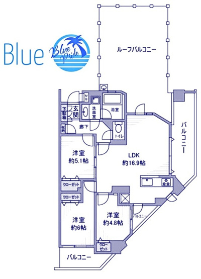 【間取り】 | グランエルズ洋光台