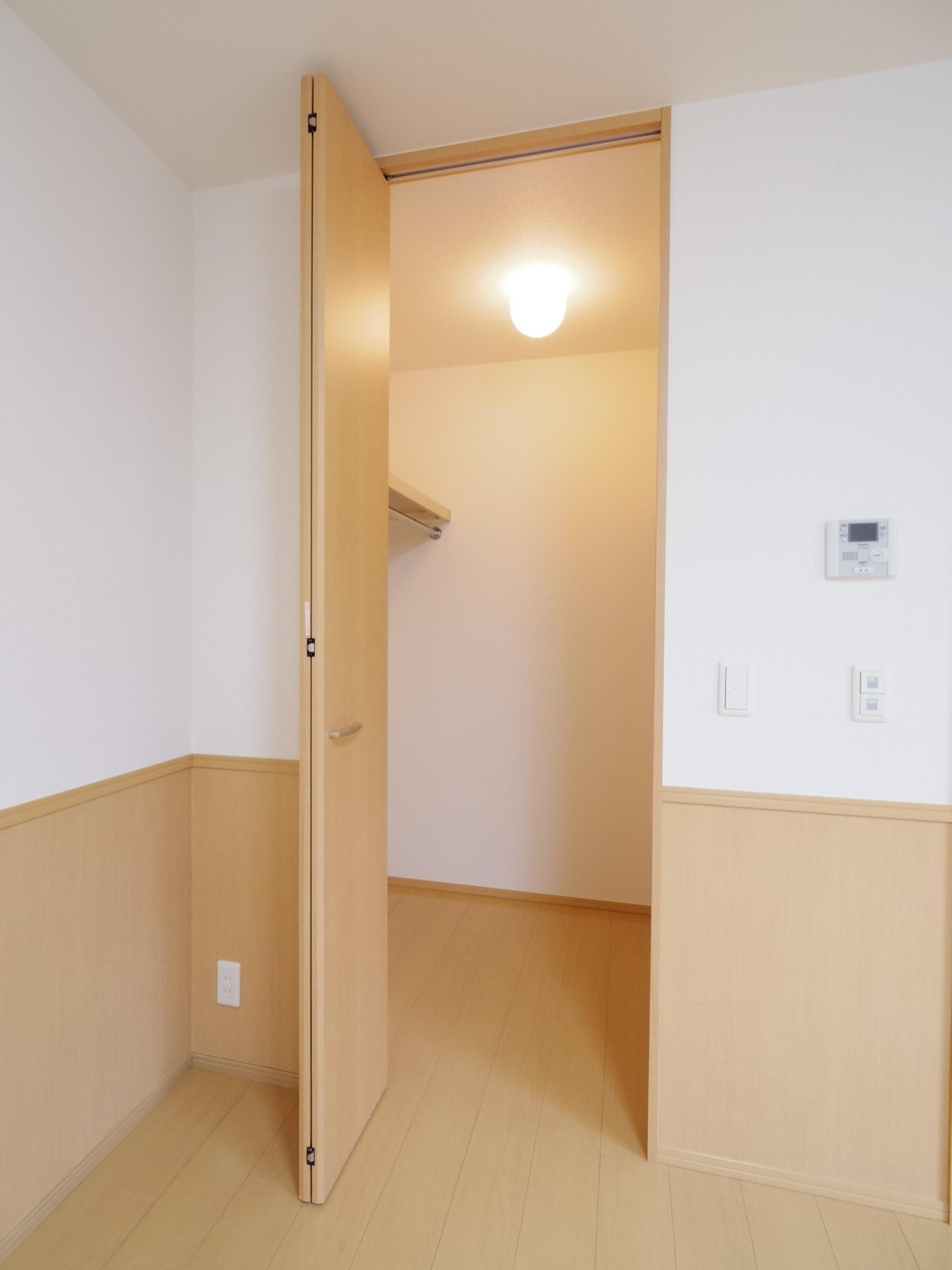 シャルマンクールⅡの収納|※他号室写真です
